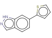1H-<span class='lighter'>吲</span><span class='lighter'>唑</span>,6-(2-噻嗯基)-