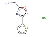 (3-(THIOPHEN-2-YL)-1,2,4-OXADIAZOL-5-YL)METHANAMINE HYDROCHLORIDE