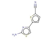 5-(2-AMINOTHIAZOL-4-YL)THIOPHENE-2-CARBONITRILE