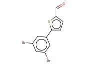 5-(3,5-DIBROMOPHENYL)THIOPHENE-2-<span class='lighter'>CARBALDEHYDE</span>