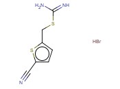 (5-CYANO-2-THIENYL)METHYL IMIDOTHIOCARBAMATE <span class='lighter'>HYDROBROMIDE</span>