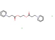 <span class='lighter'>ETHYLENE</span> GLYCOL BIS(3-PYRIDINIUMPROPIONATE) <span class='lighter'>DICHLORIDE</span>