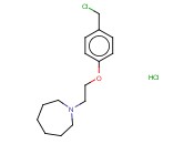 1-(2-(4-(Chloromethyl)phenoxy)ethyl)azepane Hydrochloride