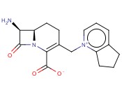 1-[[(6R,7R)-7-<span class='lighter'>氨基</span>-2-羧基-8-氧代-5-硫杂-1-氮杂双环[4.2.0]辛-2-烯-3-基]<span class='lighter'>甲基</span>]-6,7-二氢-5H-环戊并[b]<span class='lighter'>吡啶</span>内盐