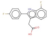 2-(7-FLUORO-2-(4-FLUOROPHENYL)-1H-INDOL-3-YL)ACETIC ACID