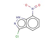 1H-INDAZOLE,3-CHLORO-7-NITRO-