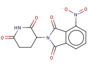 2-(2,6-Dioxopiperidin-3-<span class='lighter'>yl</span>)-4-nitroisoindoline-<span class='lighter'>1,3-dione</span>