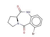 (S)-6-BROMO-2,3-DIHYDRO-1H-PYRROLO[2,1-C][1,4]BENZODIAZEPINE-5,11(10H,11AH)-DIONE