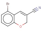 2H-1-<span class='lighter'>苯</span>并吡喃-3-<span class='lighter'>甲</span><span class='lighter'>腈</span>,5-<span class='lighter'>溴</span>-
