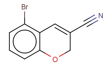 2H-1-<span class='lighter'>苯</span>并吡喃-3-<span class='lighter'>甲</span><span class='lighter'>腈</span>,5-溴-