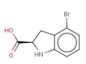 (2R)-4-<span class='lighter'>BROMOINDOLINE</span>-2-CARBOXYLIC ACID