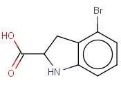 4-<span class='lighter'>BROMOINDOLINE</span>-2-CARBOXYLIC ACID