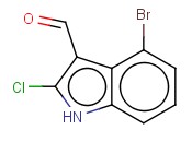 4-BROMO-2-CHLORO-1H-INDOLE-3-CARBALDEHYDE