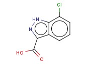 7-CHLORO-1H-<span class='lighter'>INDAZOLE-3-CARBOXYLIC</span> ACID