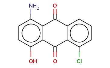 1-氨基-5-<span class='lighter'>氯</span>-4-羟基<span class='lighter'>蒽</span><span class='lighter'>醌</span>