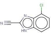 1H-BENZIMIDAZOLE-2-CARBONITRILE, 4-CHLORO-