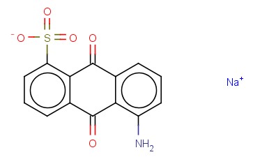 1-氨基<span class='lighter'>蒽</span><span class='lighter'>醌</span>-5-磺酸钠盐