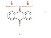 二钾<span class='lighter'>蒽</span><span class='lighter'>醌</span>-1,8-二磺酸盐