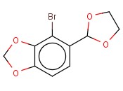 1-(1',3'-DIOXOLAN-2-YL)-2-BROMO-3,4-(METHYLENE-DIOXY)-BENZENE