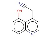 2-(5-HYDROXYQUINOLIN-4-YL)<span class='lighter'>ACETONITRILE</span>