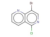 8-BROMO-5-<span class='lighter'>CHLORO-1,6-NAPHTHYRIDINE</span>
