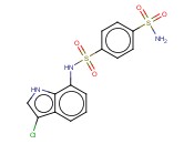 N-(3-<span class='lighter'>氯</span>-1H-<span class='lighter'>吲哚</span>-7-基)-1,4-苯二磺酰胺