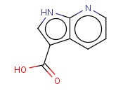 1H-<span class='lighter'>PYRROLO</span>[<span class='lighter'>2,3-B</span>]<span class='lighter'>PYRIDINE</span>-3-CARBOXYLIC ACID