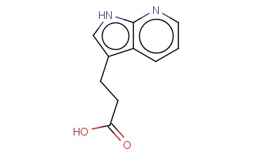 7-氮杂<span class='lighter'>吲哚</span>-3-乙酸