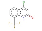 4-<span class='lighter'>CHLORO-2-HYDROXY</span>-8-TRIFLUOROMETHYLQUINOLINE
