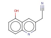 2-(5-HYDROXYQUINOLIN-3-YL)<span class='lighter'>ACETONITRILE</span>