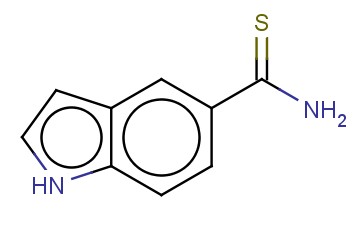 <span class='lighter'>1H-INDOLE-5-CARBOTHIOIC</span> ACID <span class='lighter'>AMIDE</span>