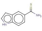 1H-INDOLE-5-<span class='lighter'>CARBOTHIOIC</span> ACID <span class='lighter'>AMIDE</span>