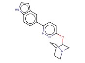 3-(6-(1H-INDOL-5-YL)PYRIDAZIN-3-YLOXY)QUINUCLIDINE