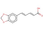 5-(3,4-亚甲基二氧杂戊环基苯)-2,4-二烯戊酸