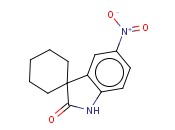 1,3-<span class='lighter'>二</span><span class='lighter'>氢</span>-5-<span class='lighter'>硝基</span>-3-螺环己烷<span class='lighter'>吲哚</span>-2-酮