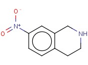 7-<span class='lighter'>硝基</span>-1,2,3,4-四氢异<span class='lighter'>喹啉</span>盐酸盐