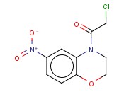 4-(2-CHLOROACETYL)-6-NITRO-2H-1,4-BENZOXAZINE