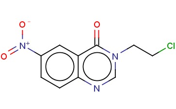 3-(2-CHLOROETHYL)-6-NITRO-3,4-DIHYDROQUINAZOLIN-4-ONE