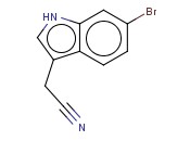 6-<span class='lighter'>BROMOINDOLE</span>-3-ACETONITRILE