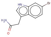 6-<span class='lighter'>BROMOINDOLE</span>-3-ACETAMIDE