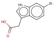 6-<span class='lighter'>BROMOINDOLE</span>-3-ACETIC ACID