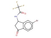 N-(6-BROMO-3-OXO-2,3-DIHYDRO-1H-INDEN-1-YL)-2,2,2-TRIFLUOROACETAMIDE