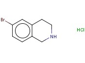 6-Bromo-<span class='lighter'>1,2,3,4-tetrahydroisoquinoline</span> hydrochloride