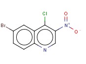 6-溴-4-氯-3-<span class='lighter'>硝基</span><span class='lighter'>喹啉</span>