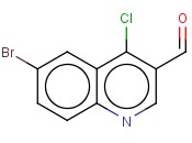 <span class='lighter'>6-BROMO-4-CHLOROQUINOLINE-3-CARBALDEHYDE</span>