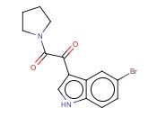 1-(5-溴-1H-吲哚-3-<span class='lighter'>基</span>)-2-(<span class='lighter'>哌啶</span>-1-<span class='lighter'>基</span>)乙烷-1,2-二酮