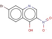 4-QUINOLINOL, 7-BROMO-3-<span class='lighter'>NITRO</span>-
