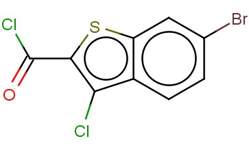 3-氯-6-溴-2-苯并<span class='lighter'>噻吩</span><span class='lighter'>甲</span><span class='lighter'>酰</span>氯