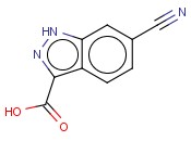 6-CYANO-1H-<span class='lighter'>INDAZOLE-3-CARBOXYLIC</span> ACID