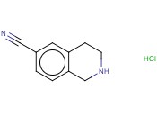 6-<span class='lighter'>氰</span><span class='lighter'>基</span>-1,2,3,4-四氢异喹啉<span class='lighter'>盐酸盐</span>